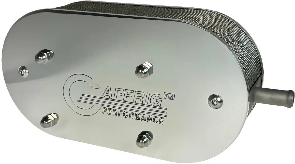 Gaffrig Part #2600 E.F.I. 454 And 502 Magnum Flame Arrestor For Serpentine Belt 1