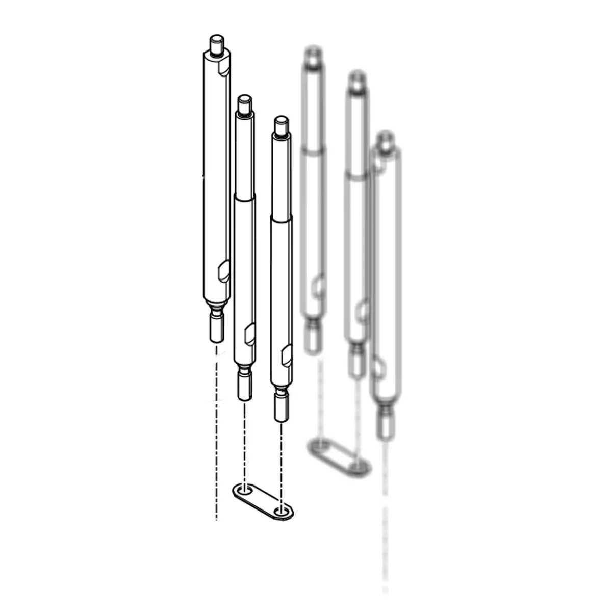 262469 - Rod Tie 14.25 Long, 1.25 1