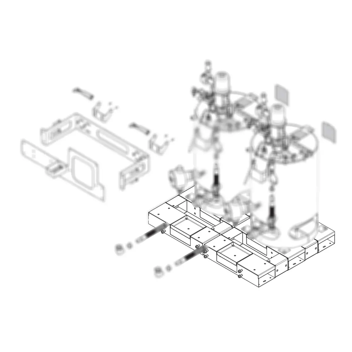 26C549 - Base, Hopper Stand 1