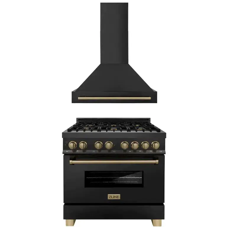 Z-Line Kitchen Packages Model 2Akp-Rabrh36-Cb 1