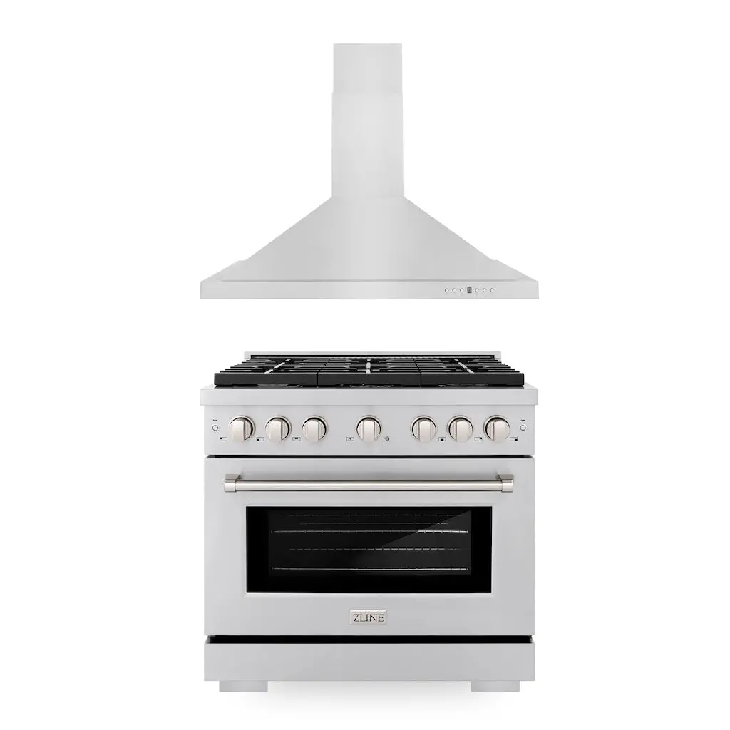Z-Line Kitchen Packages Model 2Kp-Sgrrh36 1