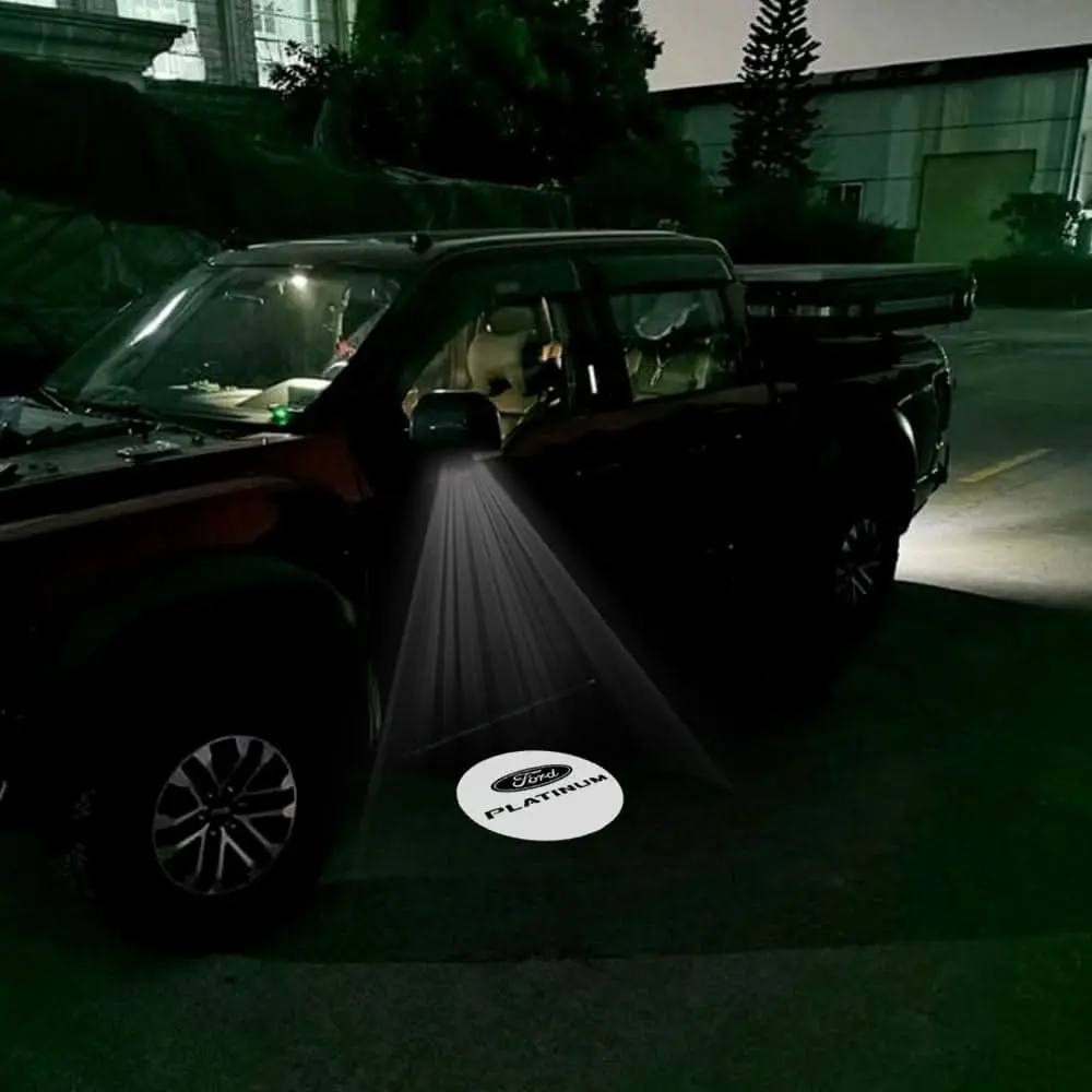 Premium Led Side Wing Mirror Projector Puddle Approach Lights For Ford F150 - 2015-2026 Including Lightning 3