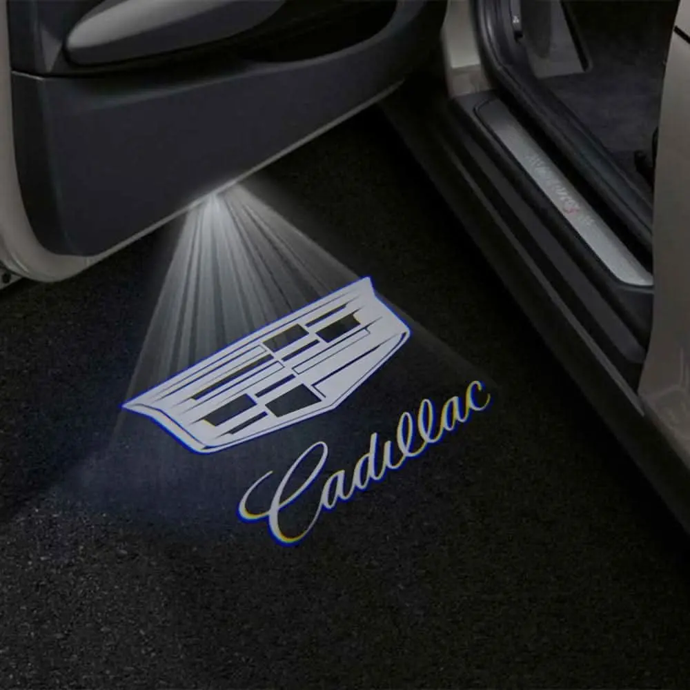 Cadillac Escalade 5Th Gen Premium Door Puddle Lights Multiple Designs 2021-2026 3