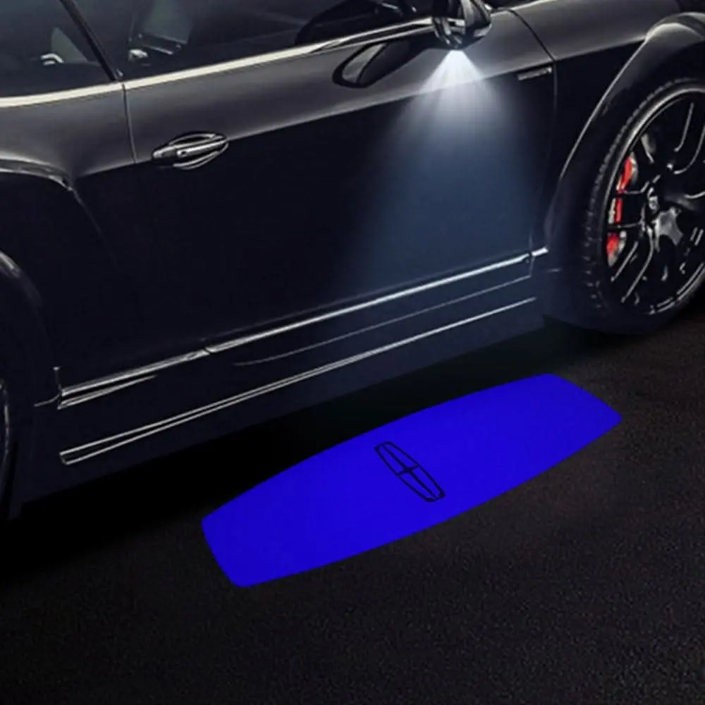 Lincoln Mkx 1St Gen U388 Premium Side Wing Mirror Puddle Lights Multiple Designs 2007-2015 2