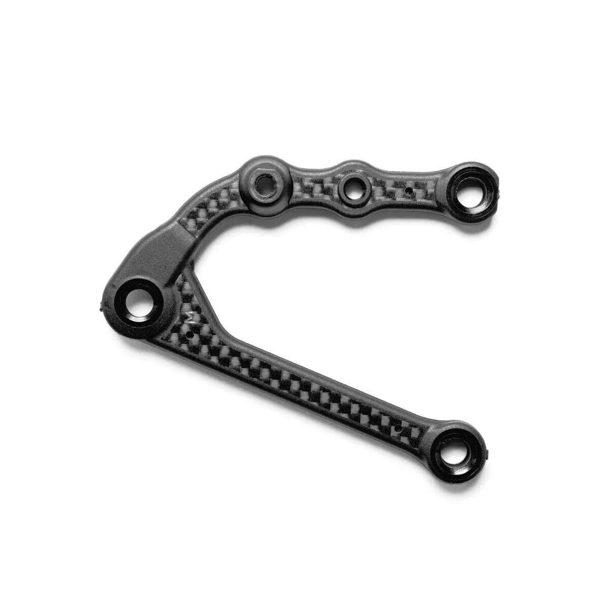 Xray X4'24 Cff Carbon-Fiber Fusion Rear Lower Arm Graphite- Left 1