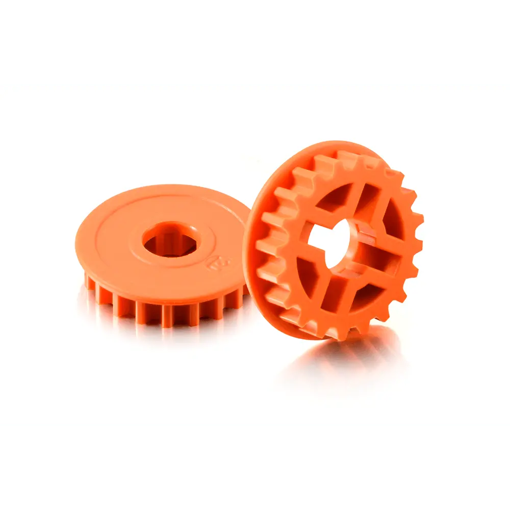 Xray Composite Fixed Pulley 20T Low Friction Graphite (2) 1