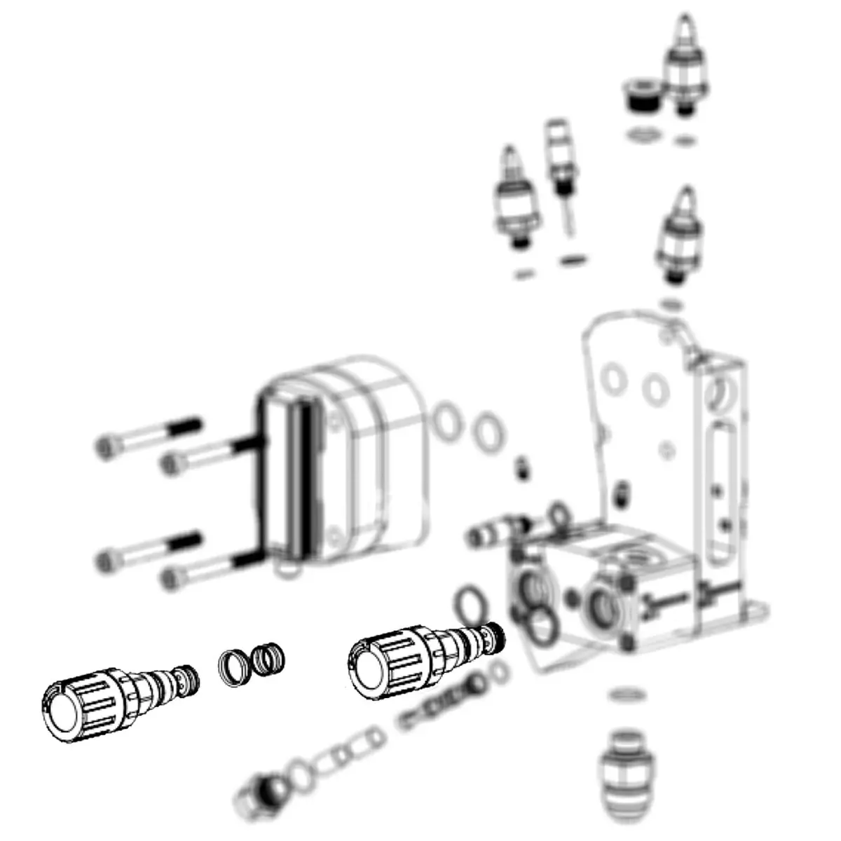 341016 - Valve Cartridge Poppet 2-Way 1