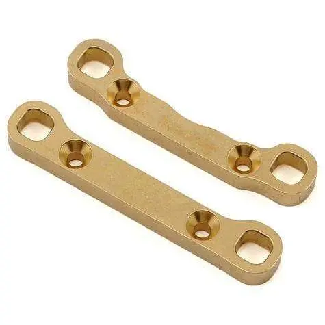 Xray Brass Rear Lower Suspension Holder Set +2Mm Rr+Rf 1