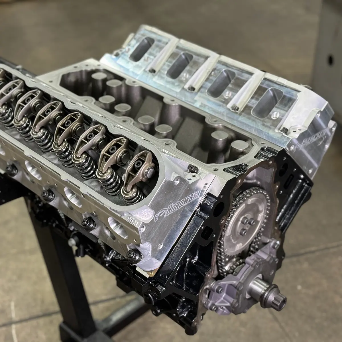 370Ci Long Block For Naturally Aspirated Applications 1