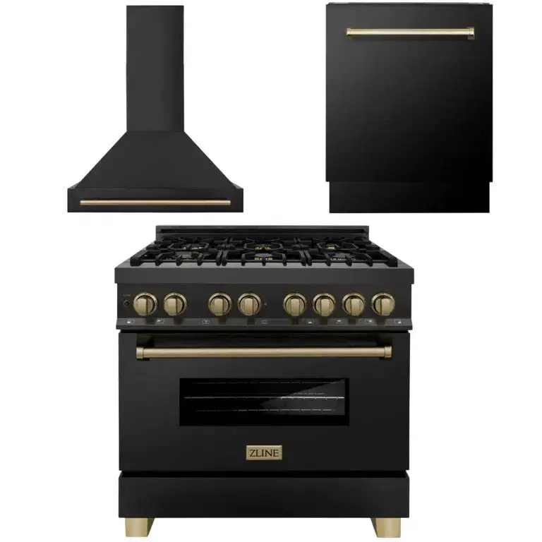 Z-Line Kitchen Packages Model 3Akp-Rabrhdwv36-Cb 1