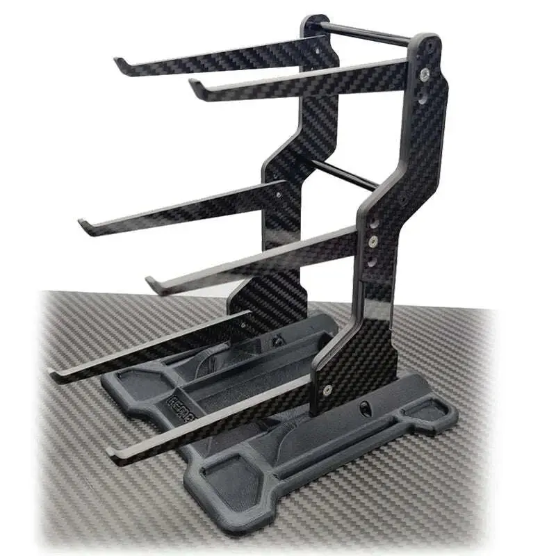 3D Pro Carbon Car Stacker For 1/10Th & 1/12Th Ep Onroad 1