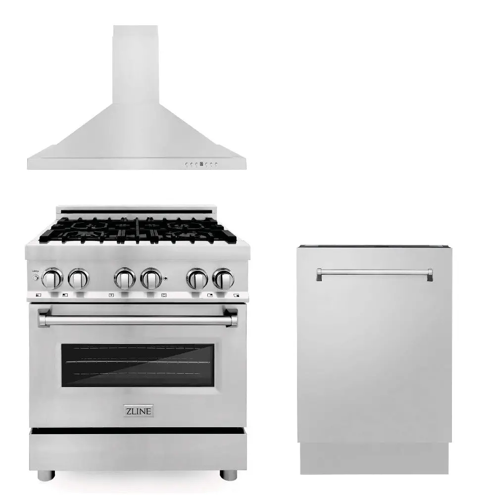 Z-Line Kitchen Packages Model 3Kp-Rarh30-Dw 1