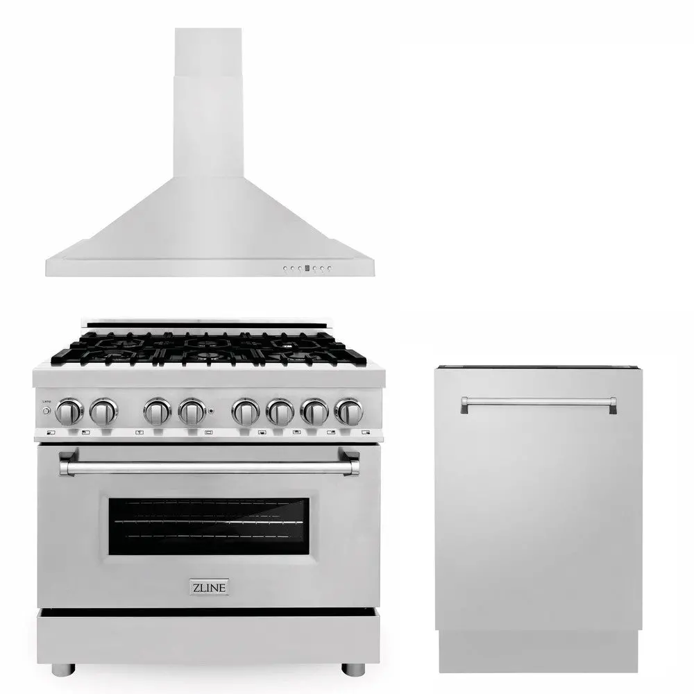Z-Line Kitchen Packages Model 3Kp-Rarh36-Dwv 1