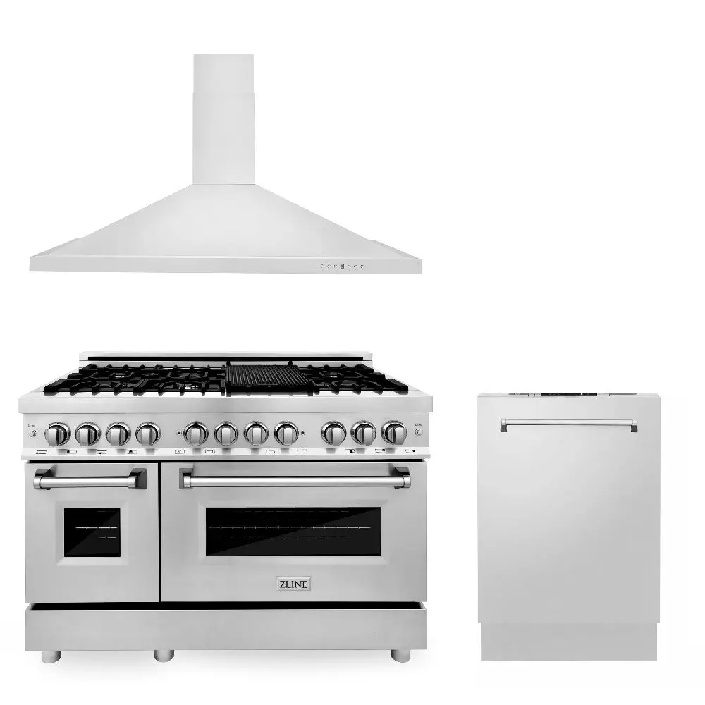 Z-Line Kitchen Packages Model 3Kp-Rarh48-Dw 1
