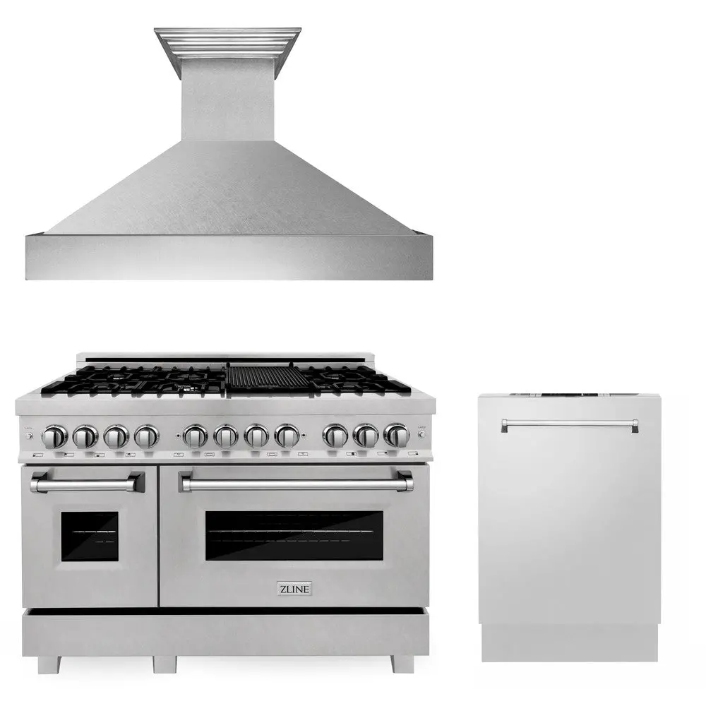 Z-Line Kitchen Packages Model 3Kp-Rasrh48-Dw 1