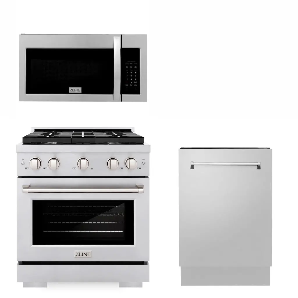 Z-Line Kitchen Packages Model 3Kp-Sgrotr30-Dwv 1