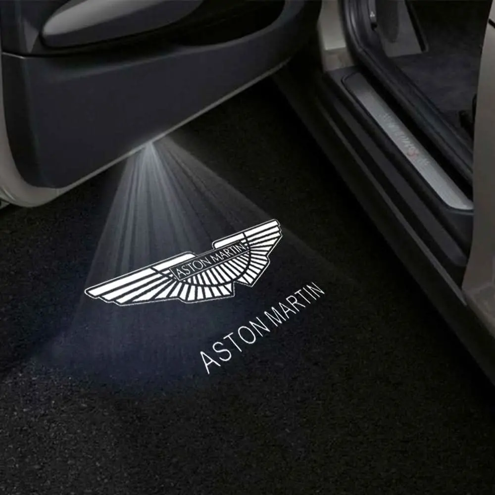 Aston Martin Vanquish 2Nd Gen Premium Door Puddle Lights Multiple Designs 2012–2018 3