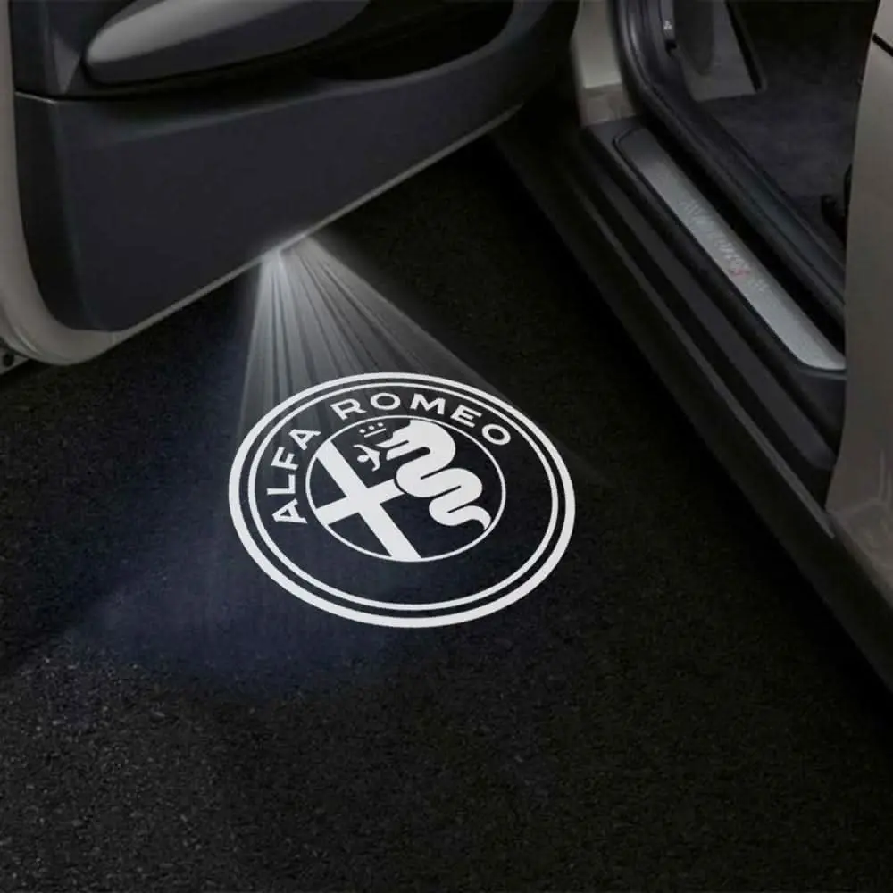 Alfa Romeo 147 Premium Door Puddle Lights Multiple Designs 2003–2010 1