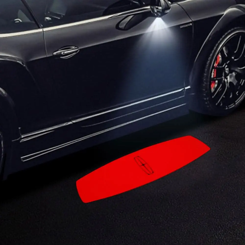 Lincoln Mkz Premium Side Wing Mirror Puddle Lights Multiple Designs 2014-2015 3