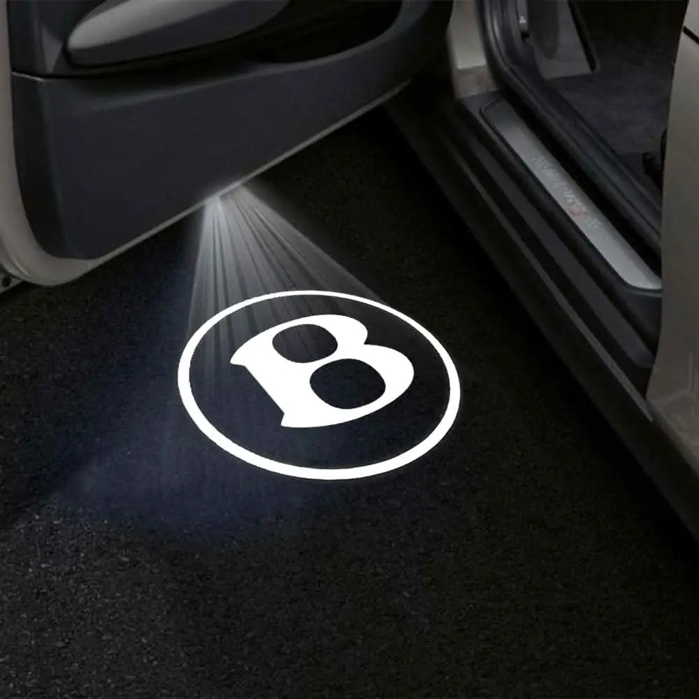 Bentley Continental Gt Premium Door Puddle Lights Multiple Designs 2003-2026 3