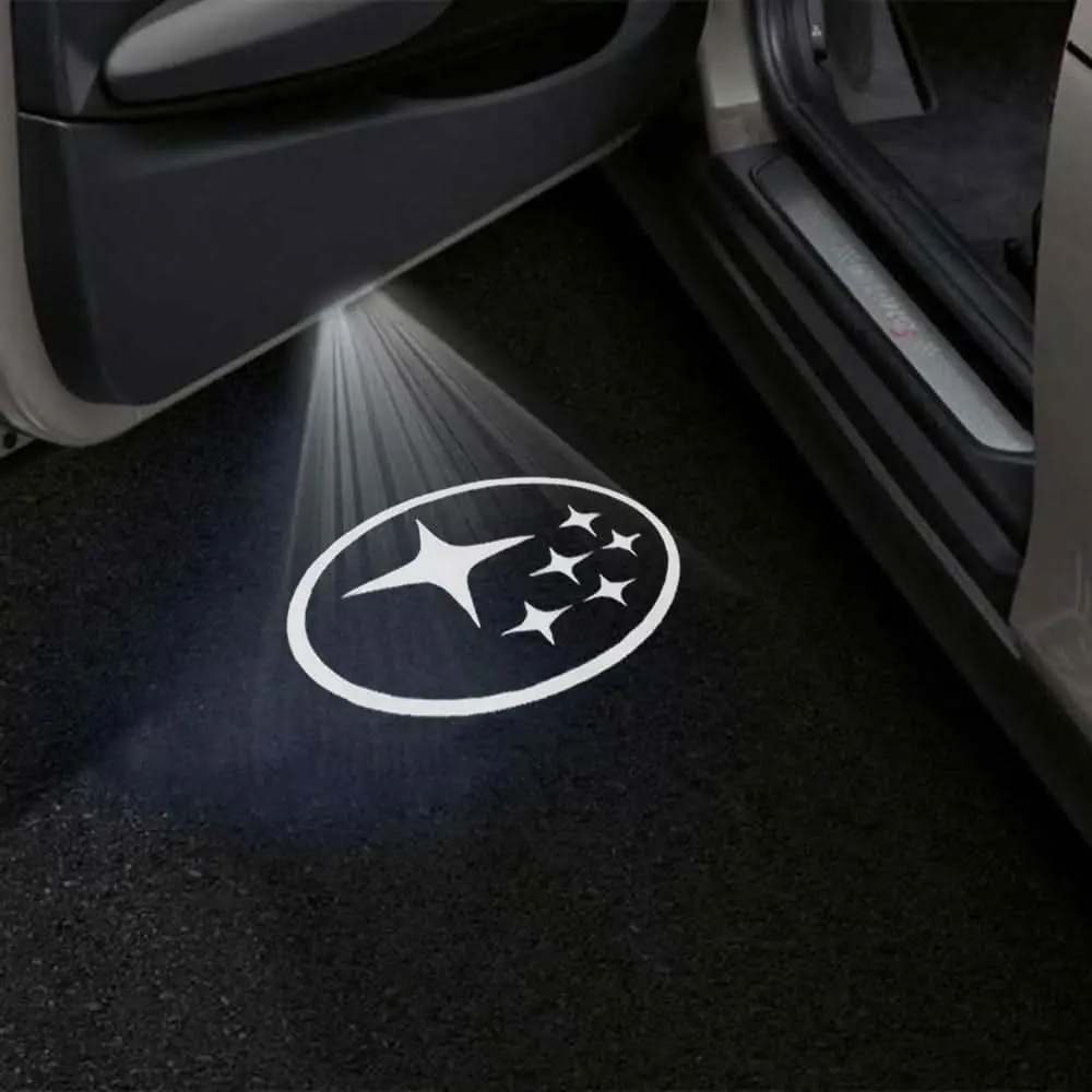 Subaru Tribeca Premium Door Puddle Lights Multiple Designs 2005-2014 3
