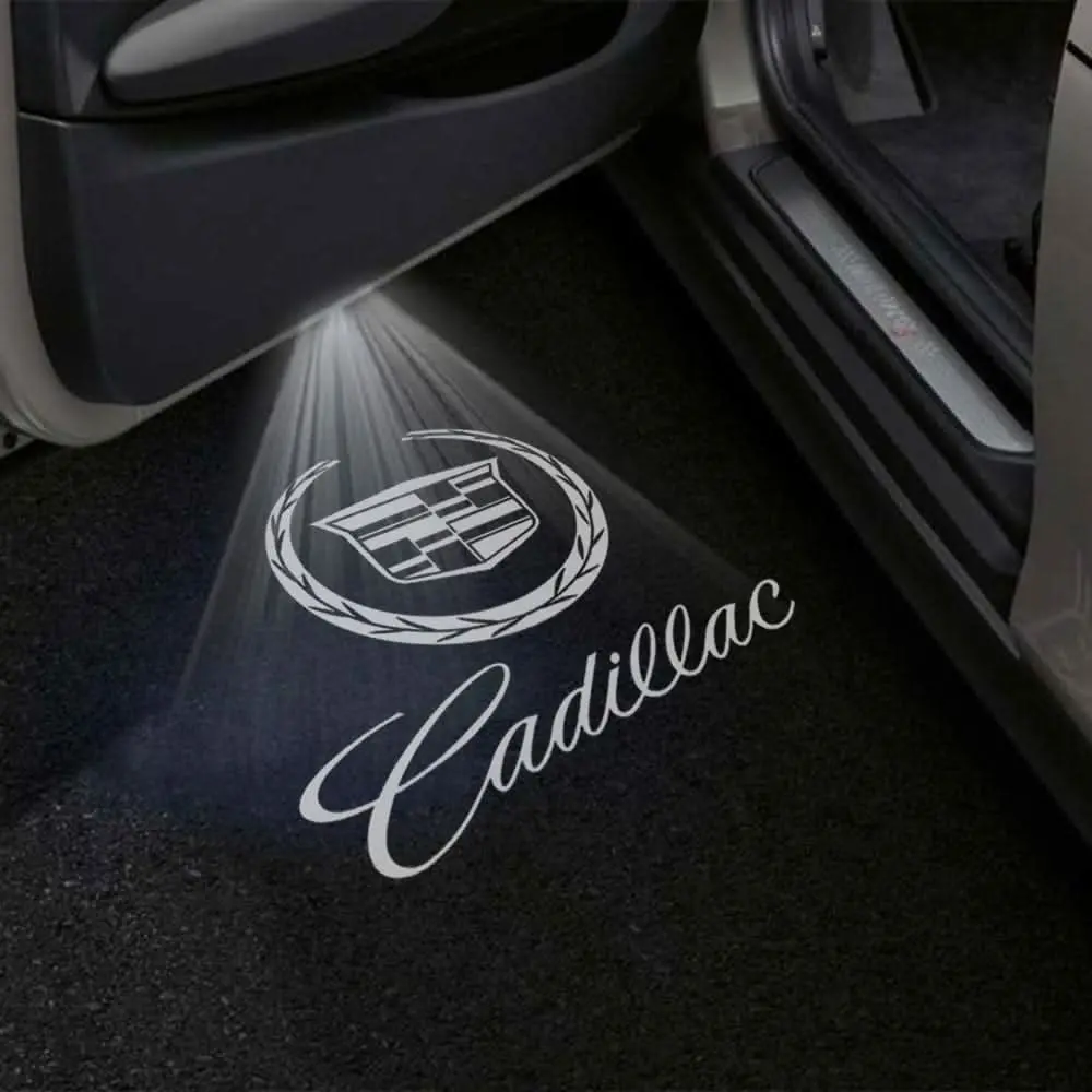 Cadillac Escalade 5Th Gen Premium Door Puddle Lights Multiple Designs 2021-2026 4