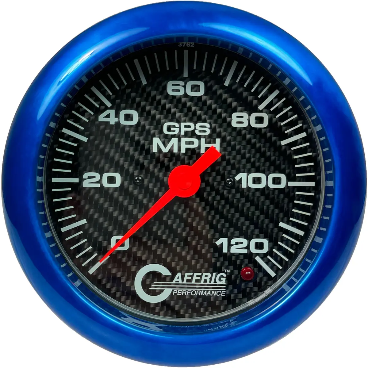 Gaffrig Part #4050 4 5/8 Inch Gps Analog 120 Mph Speedometer Marine Boat Gauge Kit Carbon Fiber 2