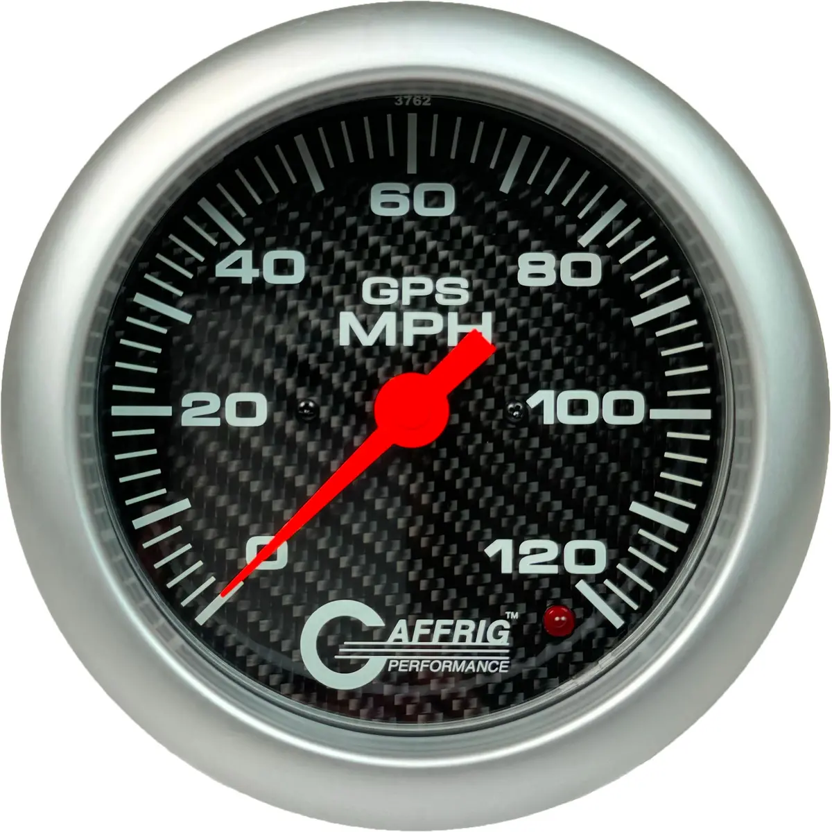 Gaffrig Part #4050 4 5/8 Inch Gps Analog 120 Mph Speedometer Marine Boat Gauge Kit Carbon Fiber 11