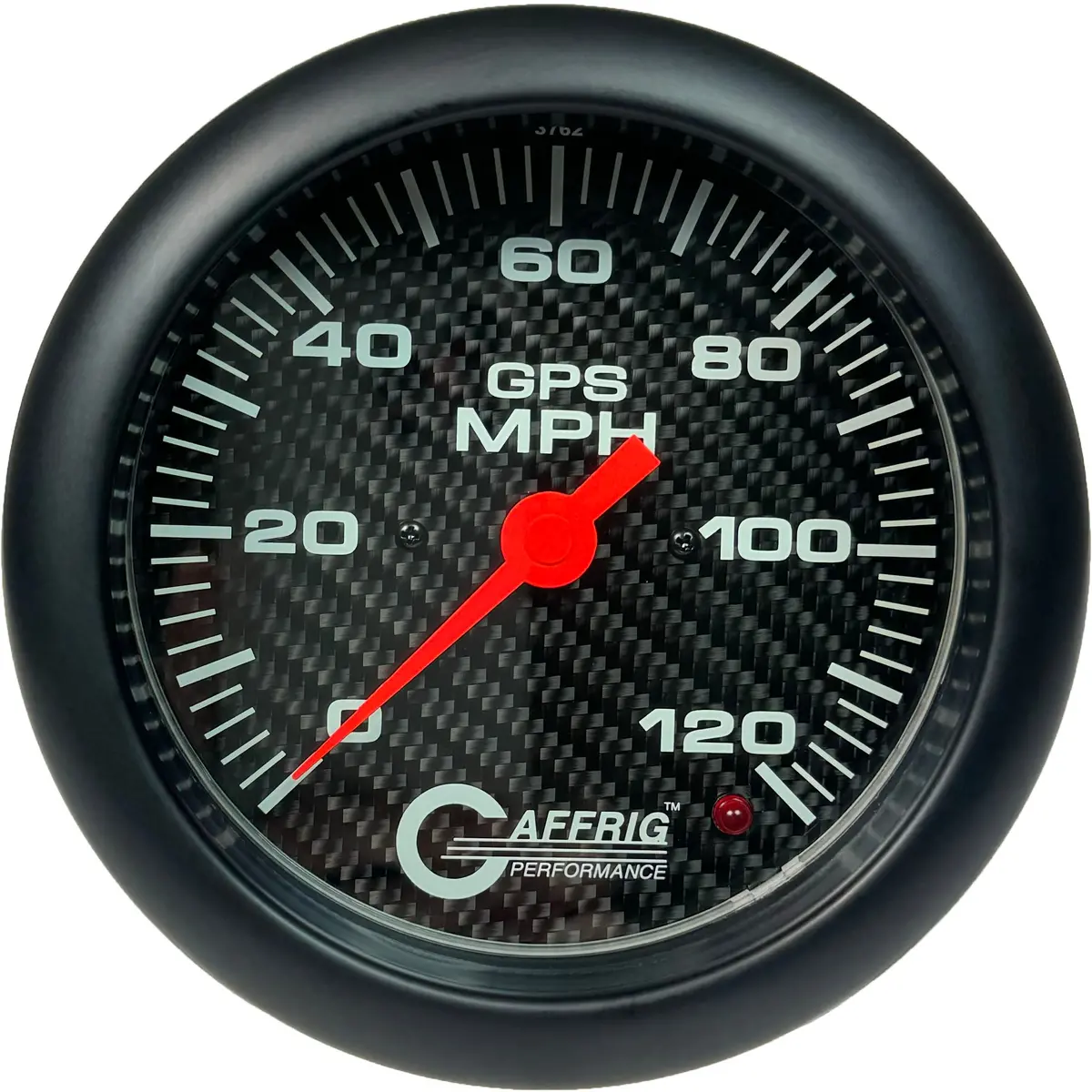 Gaffrig Part #4050 4 5/8 Inch Gps Analog 120 Mph Speedometer Marine Boat Gauge Kit Carbon Fiber 6
