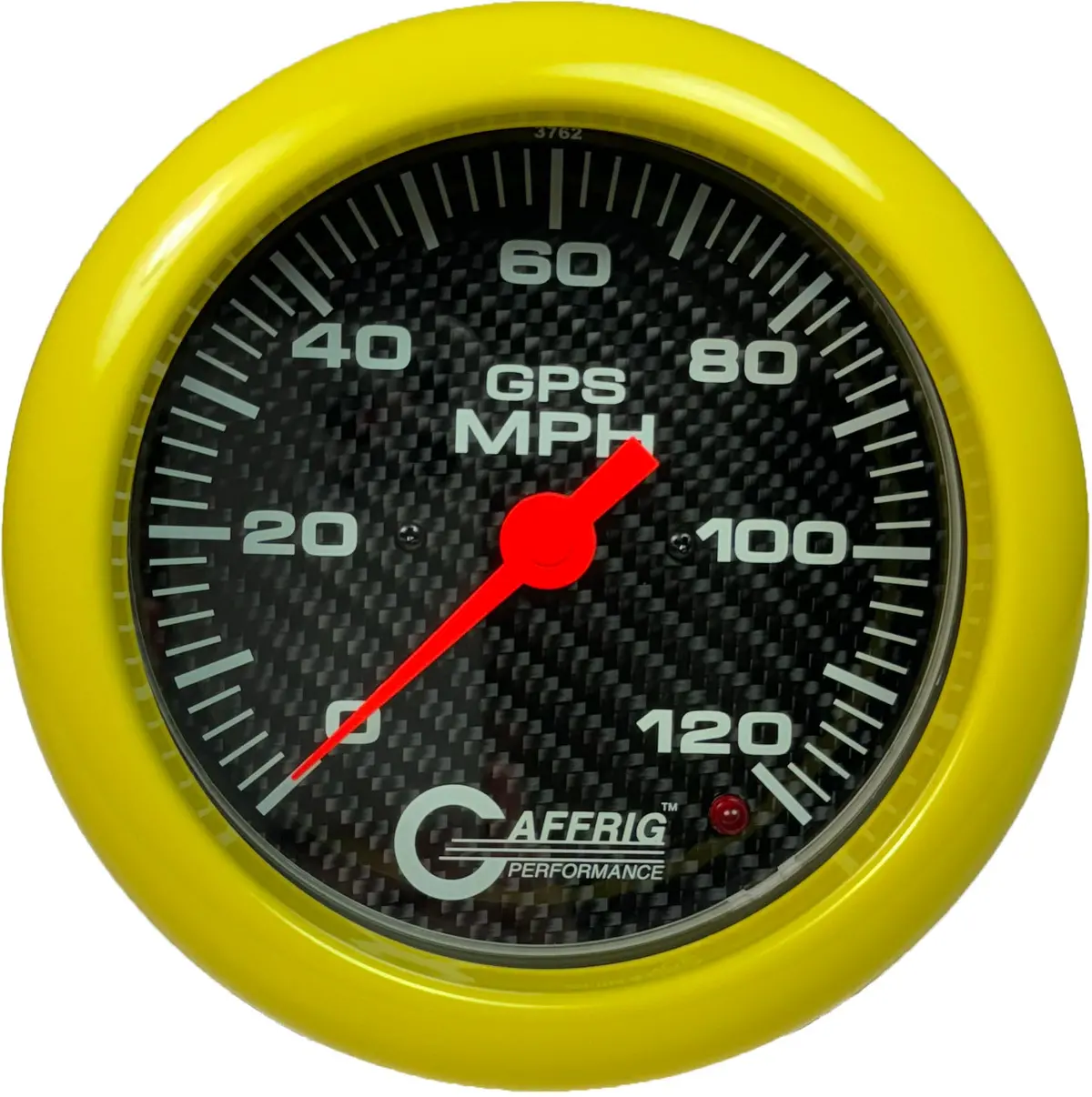 Gaffrig Part #4050 4 5/8 Inch Gps Analog 120 Mph Speedometer Marine Boat Gauge Kit Carbon Fiber 7