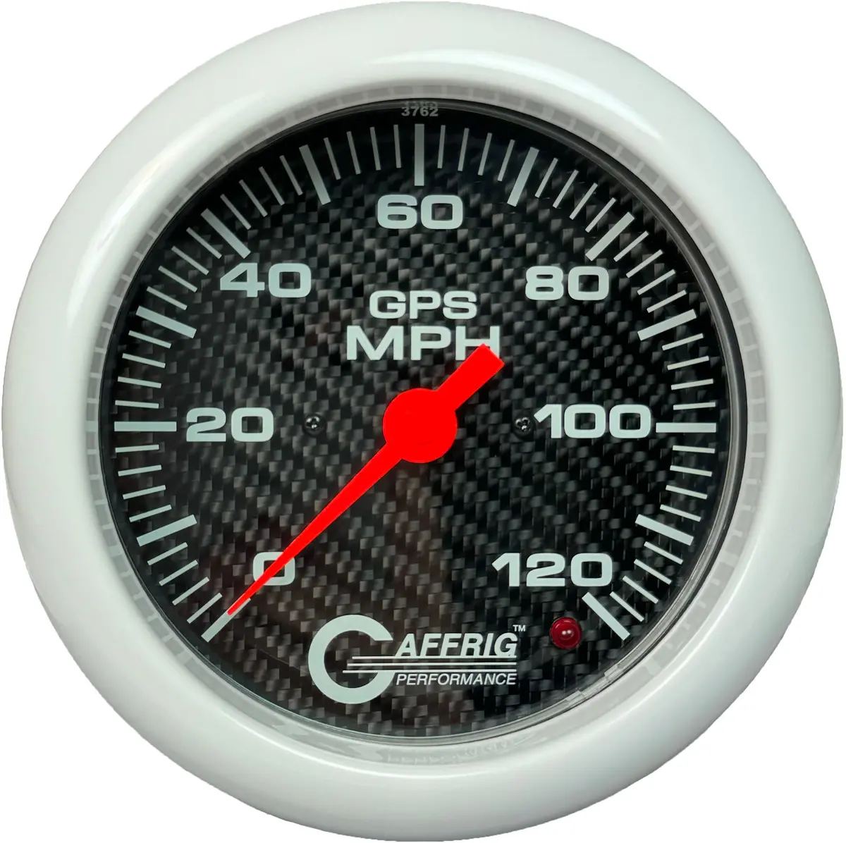 Gaffrig Part #4050 4 5/8 Inch Gps Analog 120 Mph Speedometer Marine Boat Gauge Kit Carbon Fiber 8