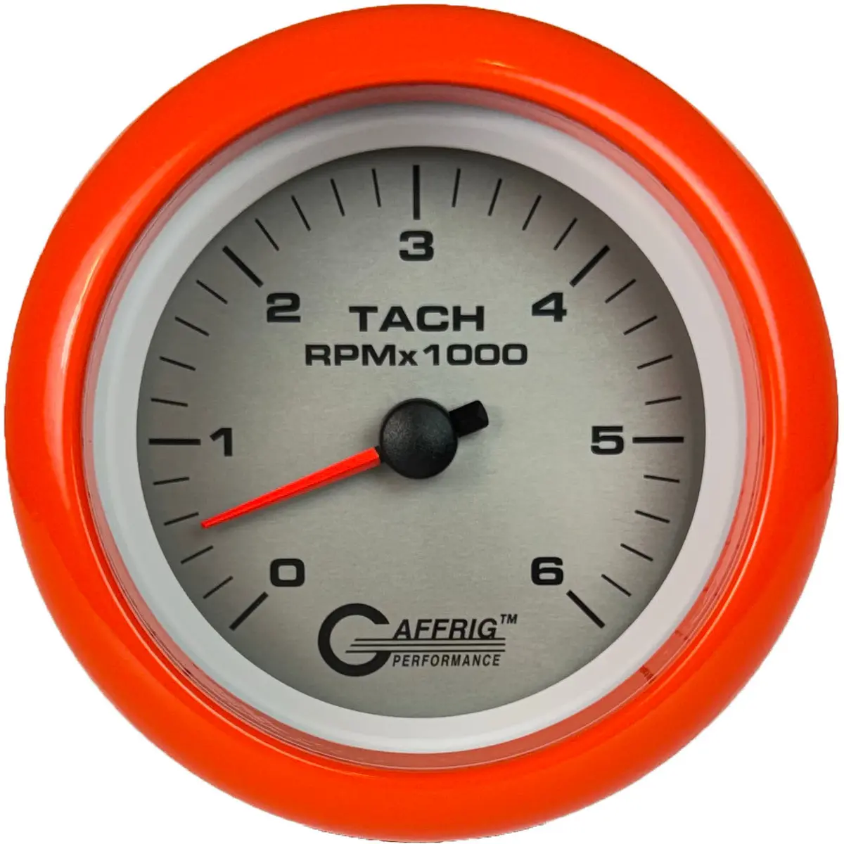 Gaffrig Part #4753 3 3/8 Inch Electric Tachometer Marine Boat Gauge 0-6000 Rpm Platinum 22