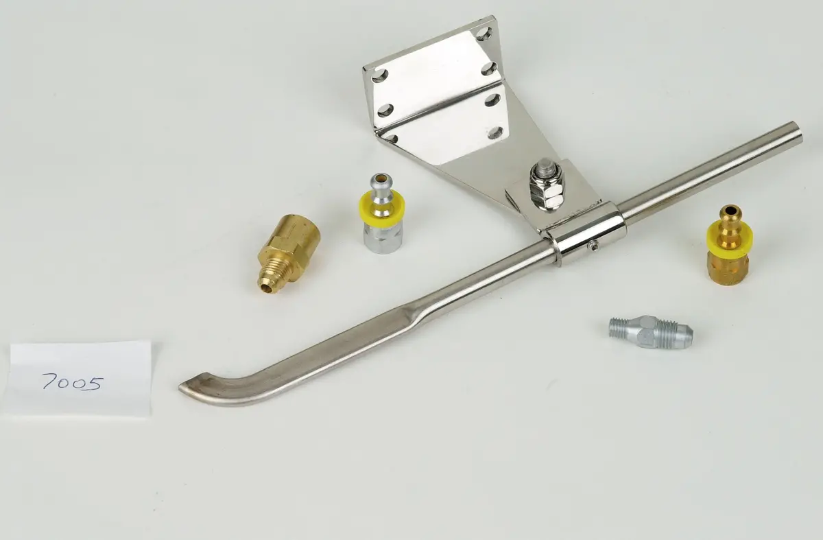 Gaffrig Part #7005 Kick-Up Mount Assembly Kit- Mercury Race Bolt Pattern 10 Inch Pitot Tube 1