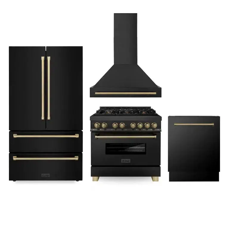 Z-Line Kitchen Packages Model 4Akpr-Rabrhdwv36-Cb 1