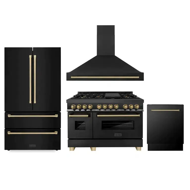 Z-Line Kitchen Packages Model 4Akpr-Rabrhdwv48-Cb 1