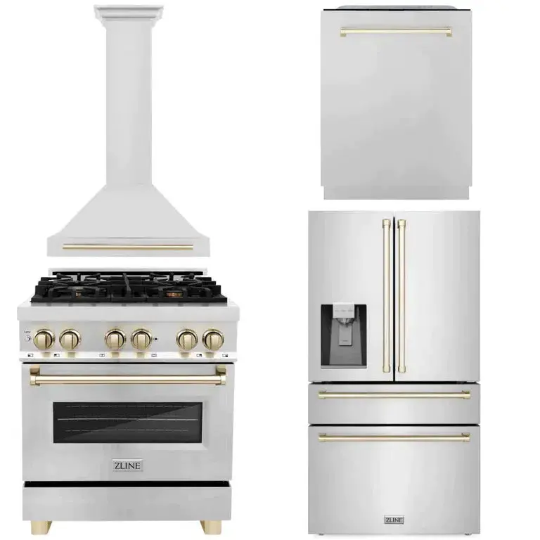 Z-Line Kitchen Packages Model 4Akpr-Rarhdwm30-G 1