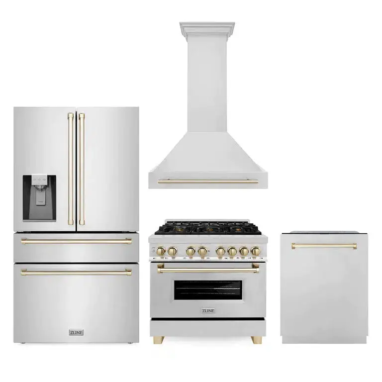 Z-Line Kitchen Packages Model 4Akpr-Rarhdwm36-G 1