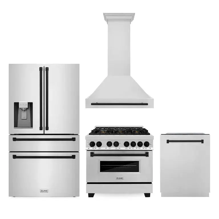 Z-Line Kitchen Packages Model 4Akpr-Rarhdwm36-Mb 1