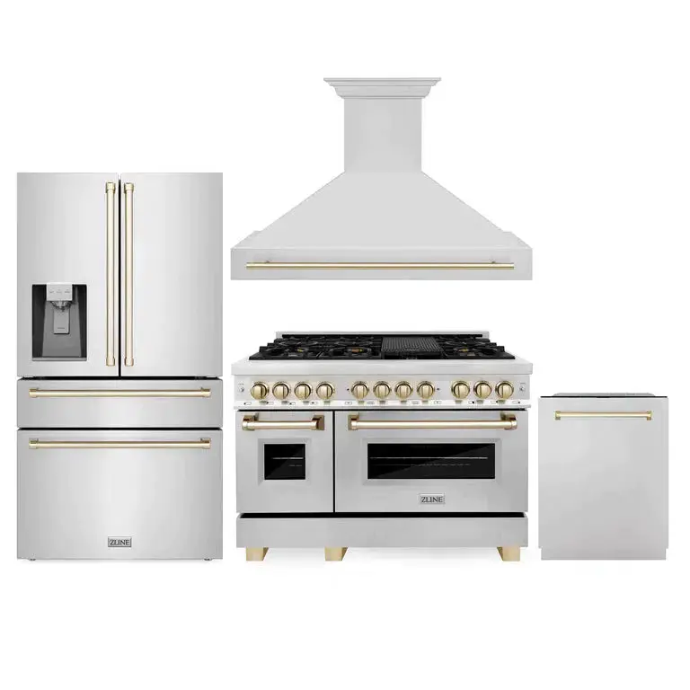 Z-Line Kitchen Packages Model 4Akpr-Rarhdwm48-G 1