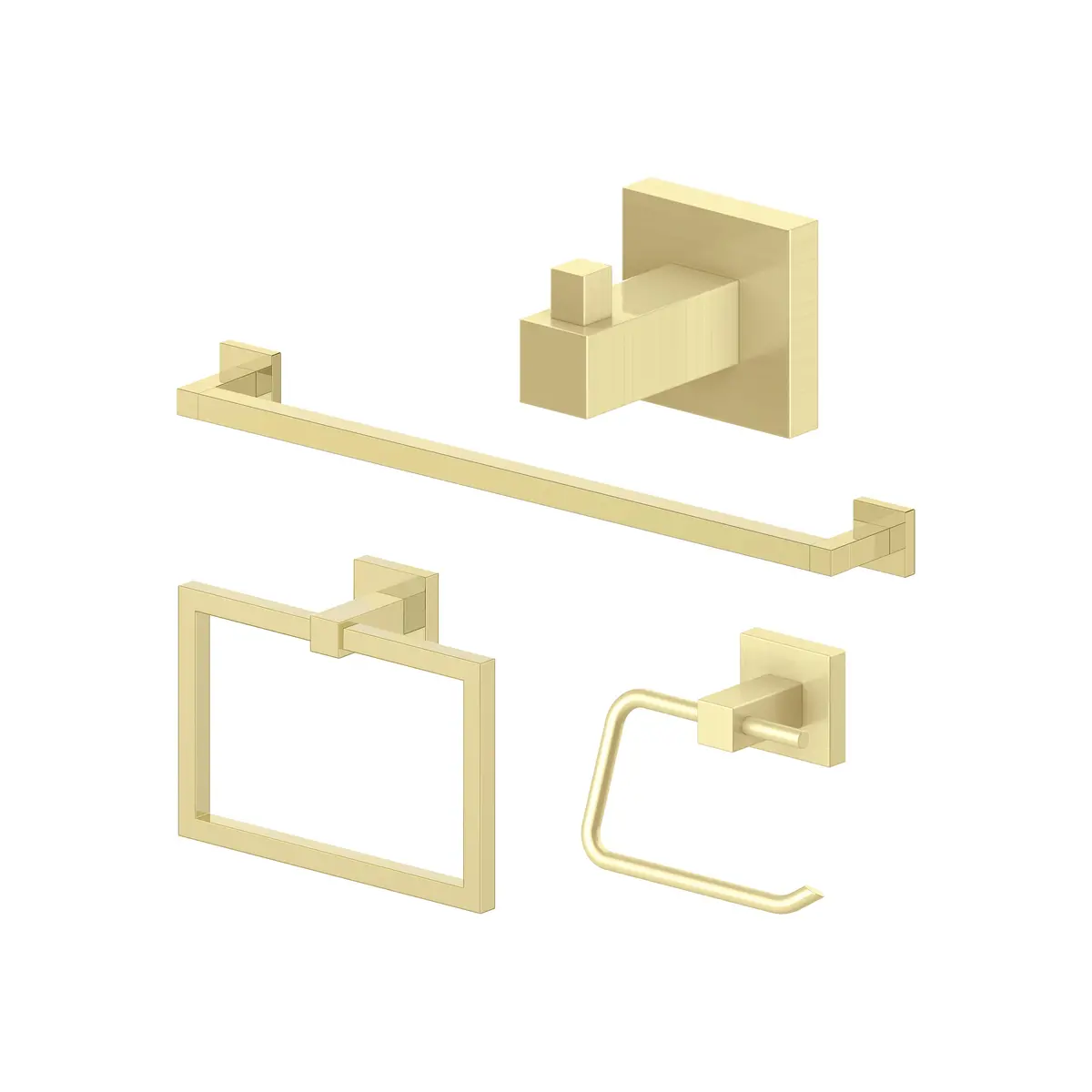 Z-Line Bathroom Hardware Sets Model 4Bp-Blsacc-Ch 1