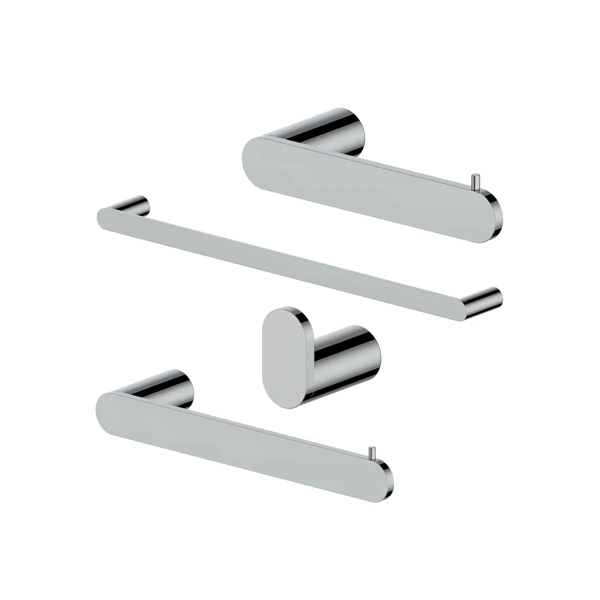 Z-Line Bathroom Hardware Sets Model 4Bp-Cbyacc-Bn 1