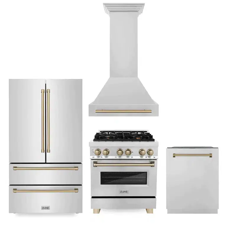 Z-Line Kitchen Packages Model 4Kapr-Rarhdwm30-Cb 1