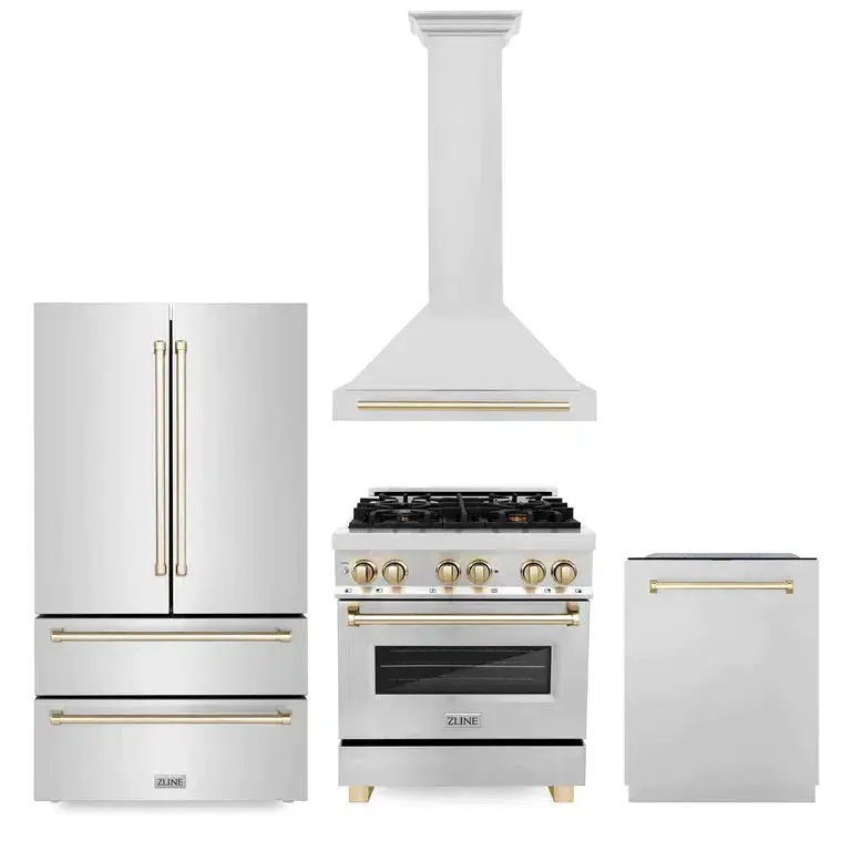 Z-Line Kitchen Packages Model 4Kapr-Rarhdwm30-G 1