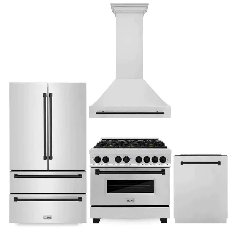Z-Line Kitchen Packages Model 4Kapr-Rarhdwm36-Mb 1