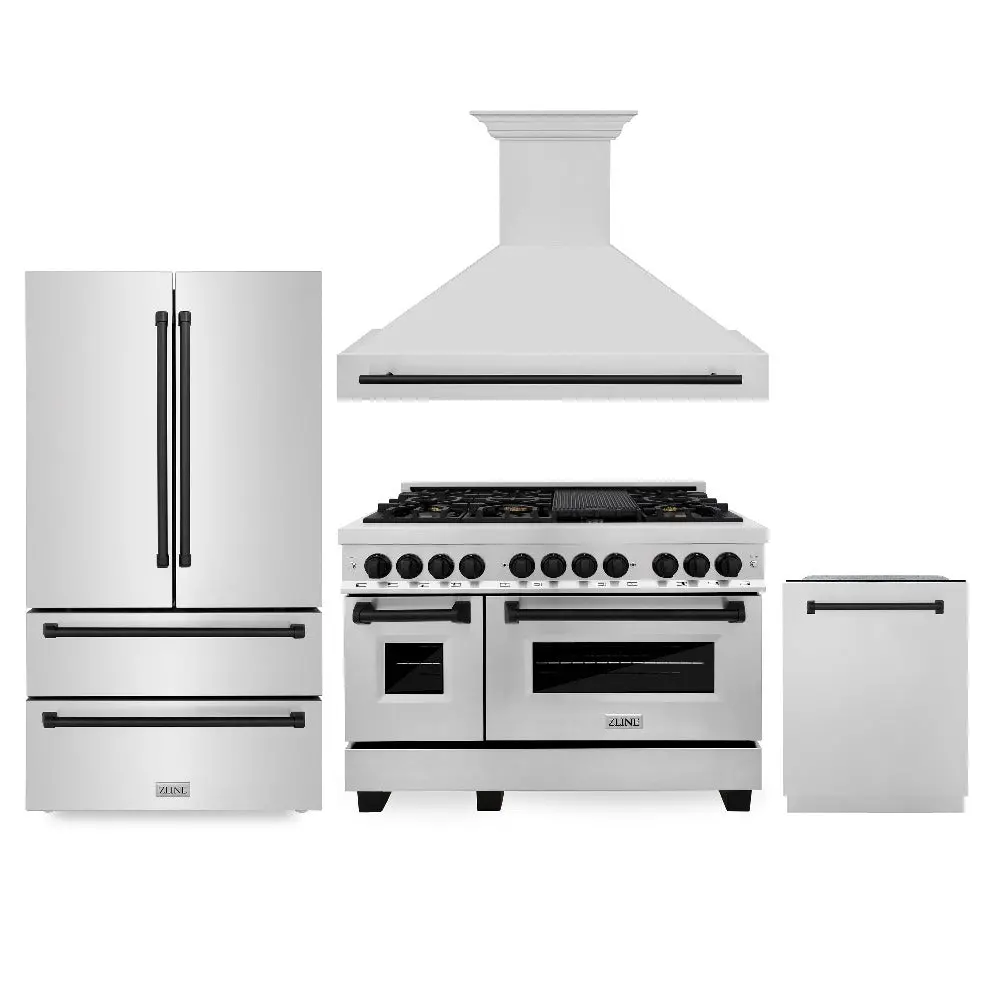 Z-Line Kitchen Packages Model 4Kapr-Rarhdwm48-Mb 1