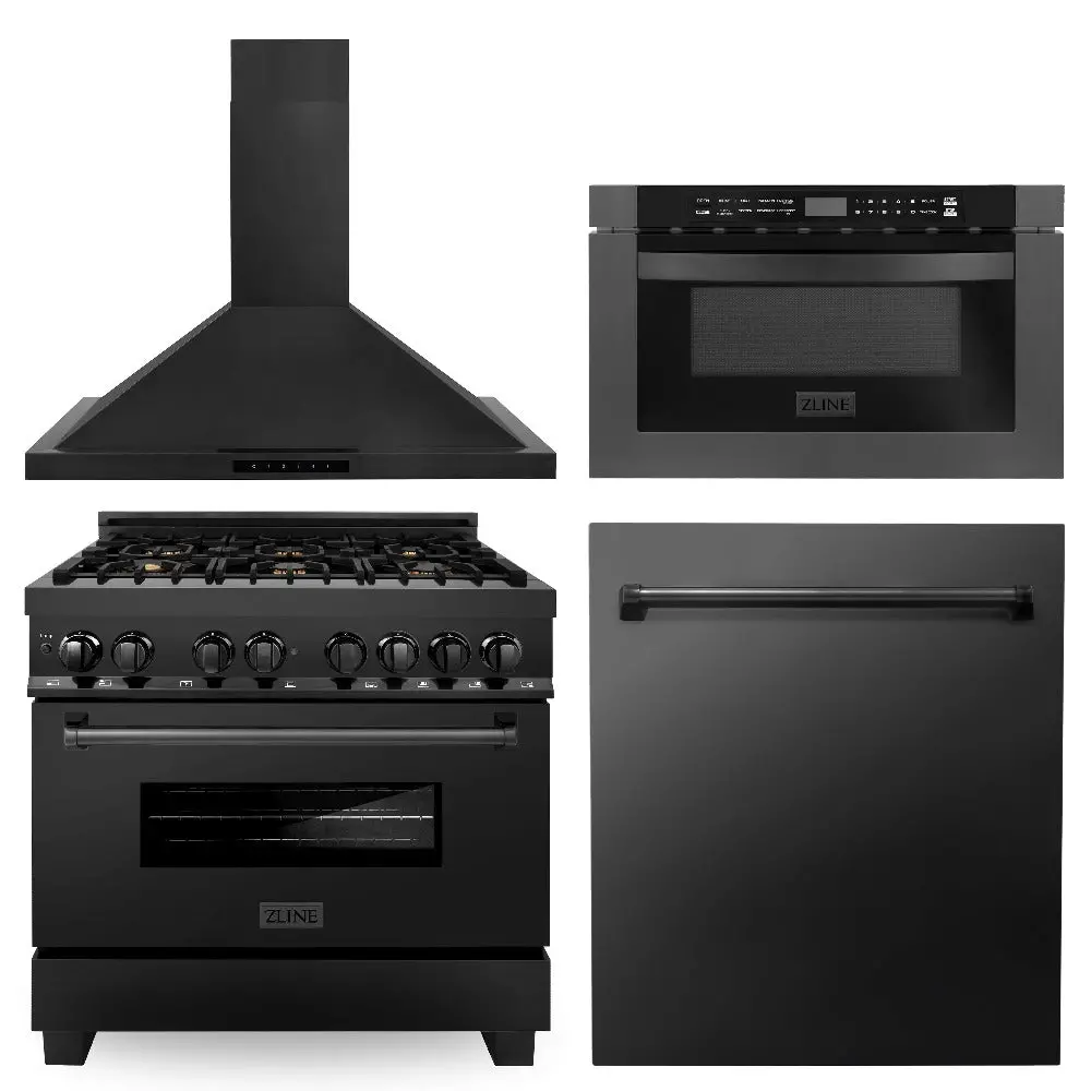 Z-Line Kitchen Packages Model 4Kp-Rabrh36-Mwdw 1