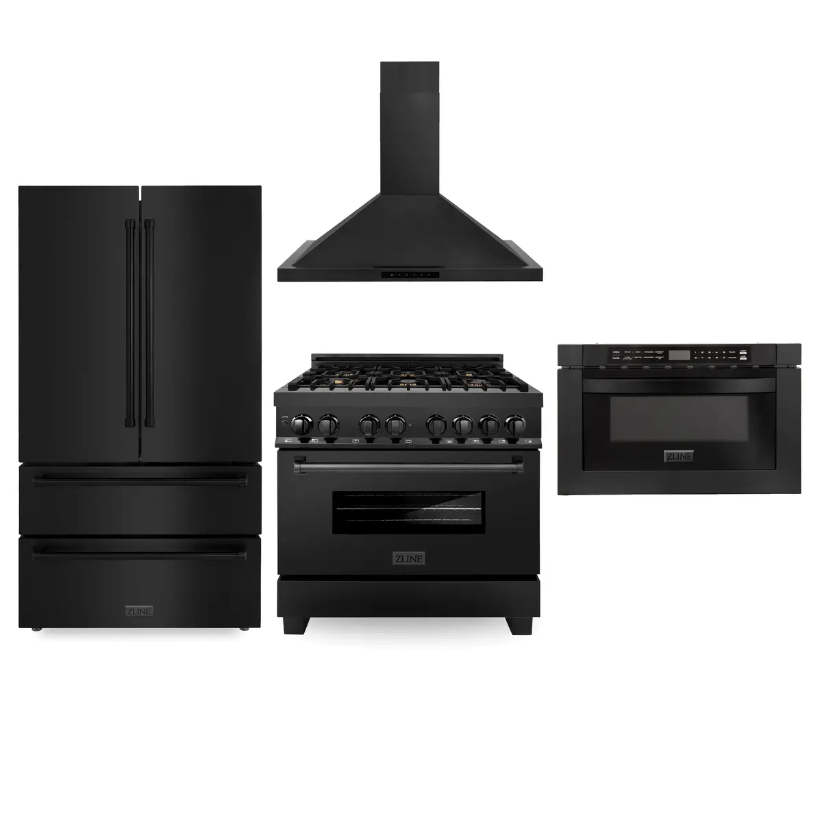 Z-Line Kitchen Packages Model 4Kpr-Rabrh36-Mw 1