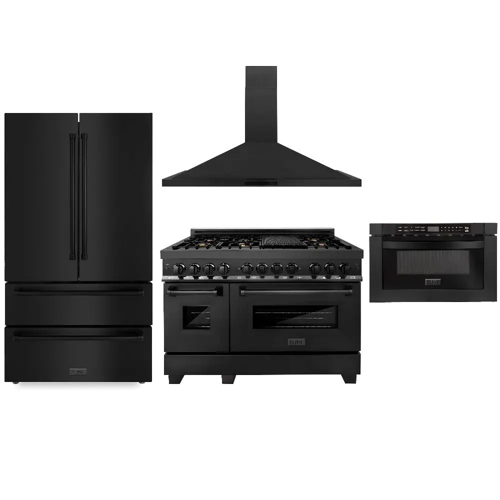Z-Line Kitchen Packages Model 4Kpr-Rabrh48-Mw 1