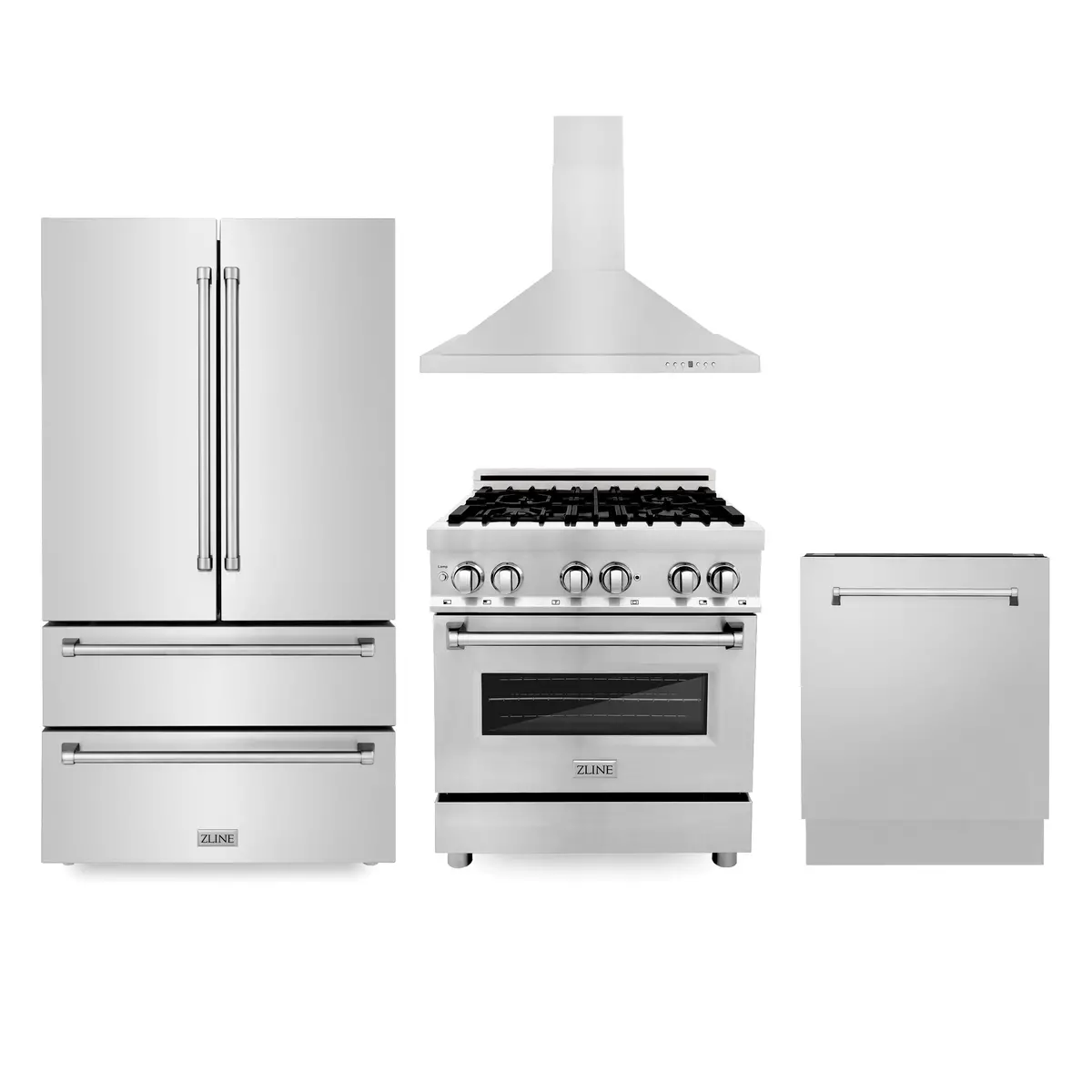 Z-Line Kitchen Packages Model 4Kpr-Rarh30-Dwv 1
