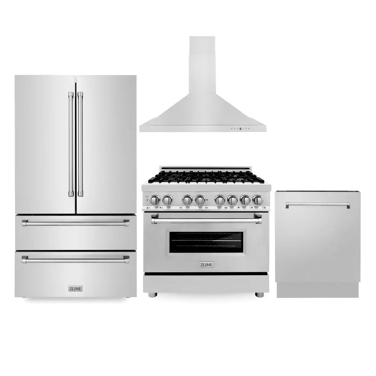 Z-Line Kitchen Packages Model 4Kpr-Rarh36-Dwv 1